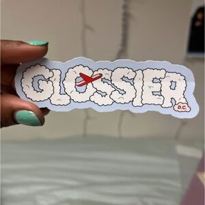 Glossier DC Exclusive sticker